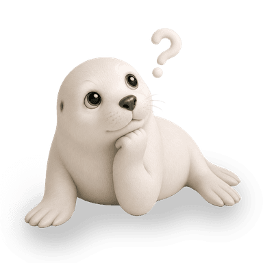 Foca Kliniu pensativa