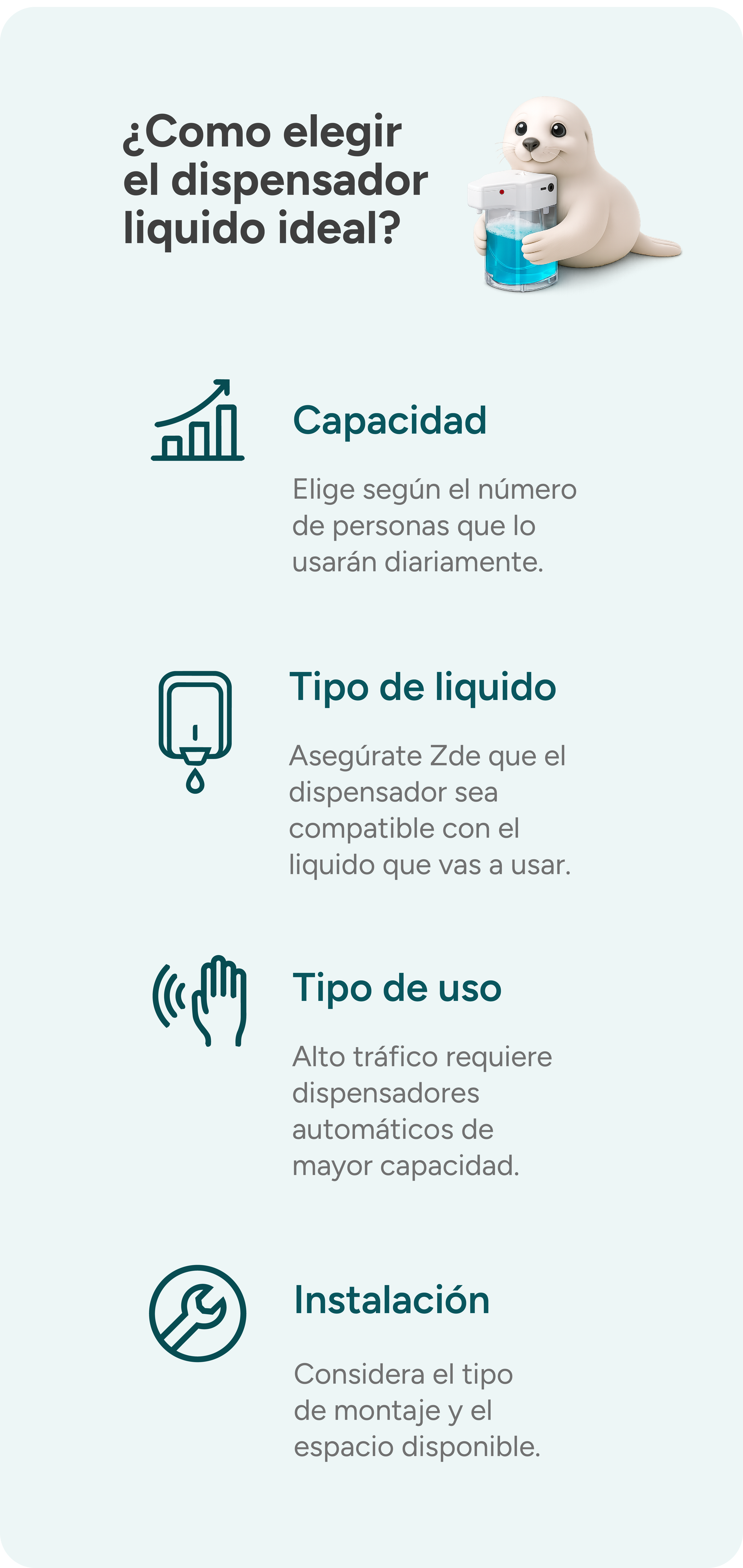 Dispensadores para líquidos