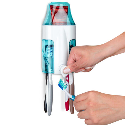 Dispensador de Crema Dental para 4 Cepillos