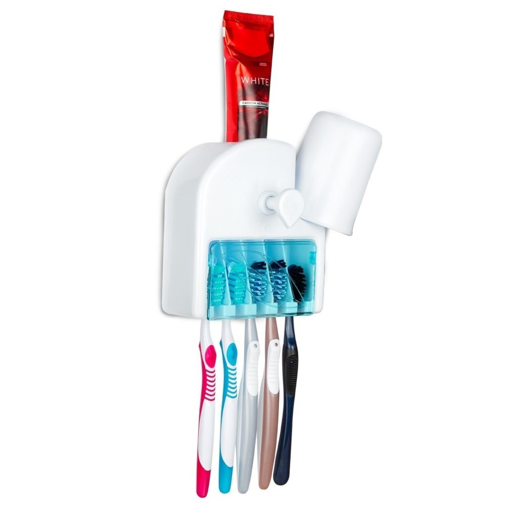 Dispensador de Crema Dental para 5 Cepillos