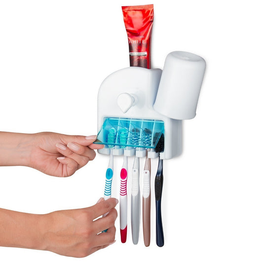 Dispensador de Crema Dental para 5 Cepillos
