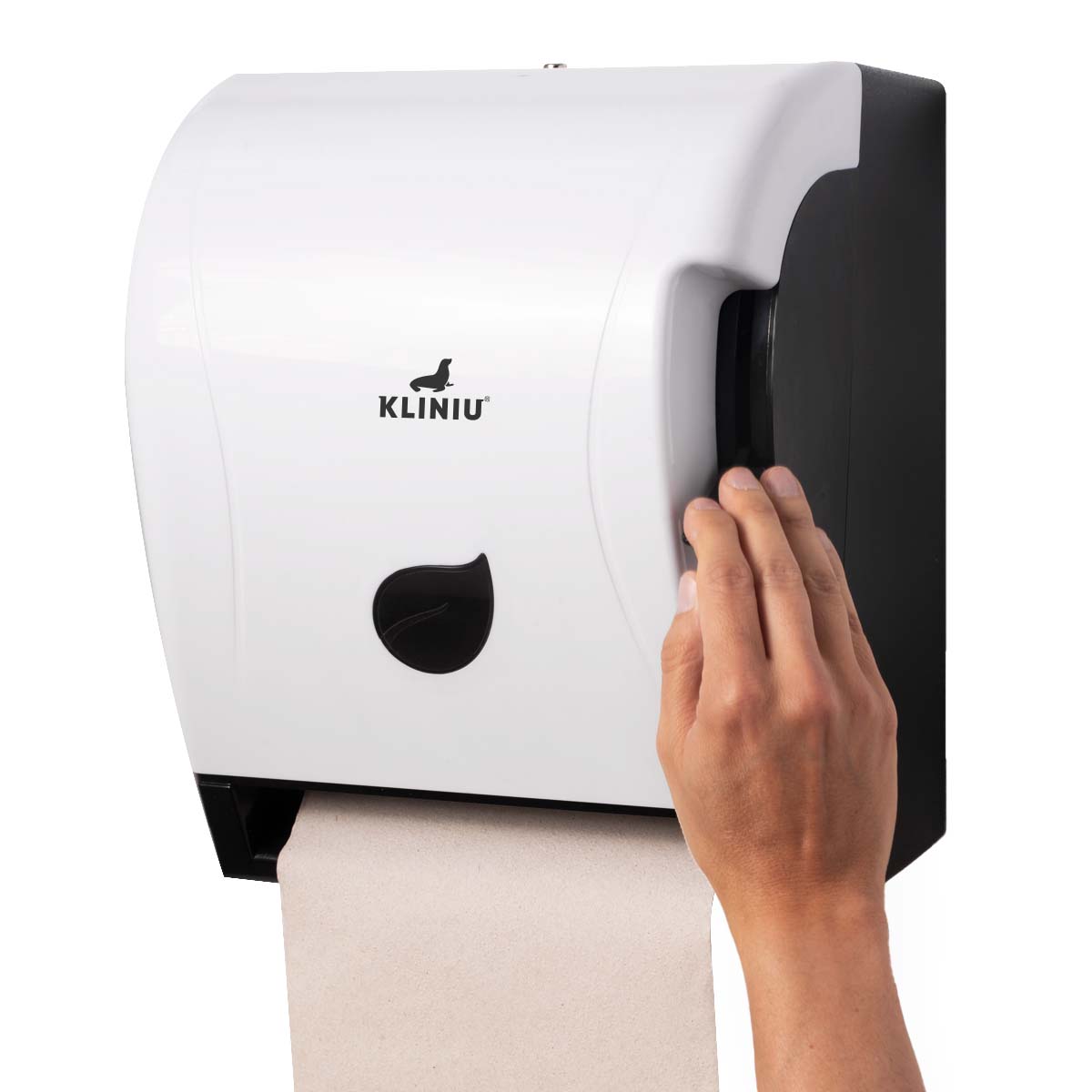 DISPENSADOR DE TOALLAS EN ROLLO DE PALANCA