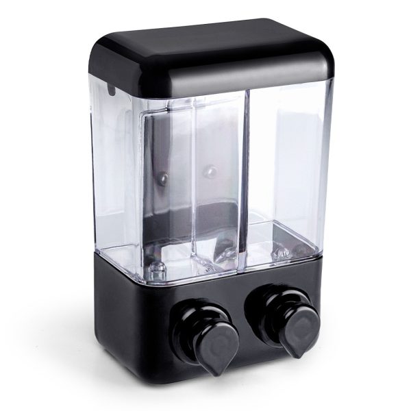 Dispensador BLACK doble de Jabón 800 ml - Imagen 2