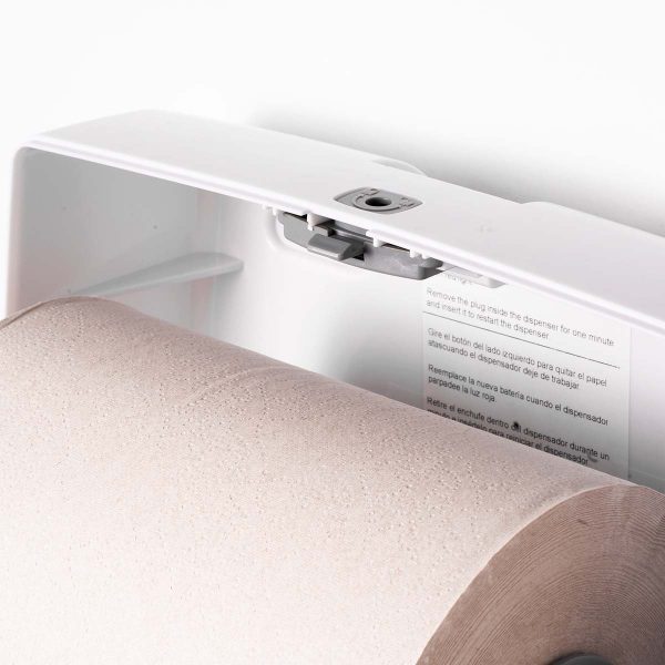 DISPENSADOR DE TOALLAS DE PAPEL EN ROLLO CON SENSOR AUTOMÁTICO - Imagen 6